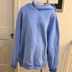 Comfrt Light Blue Hoodie -New!